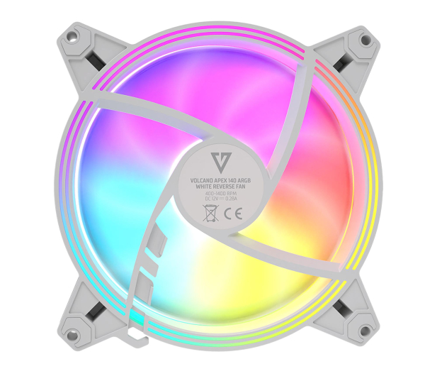 MODECOM Volcano Apex 140 ARGB Reverse White 140mm - 1331904 - zdjęcie 3
